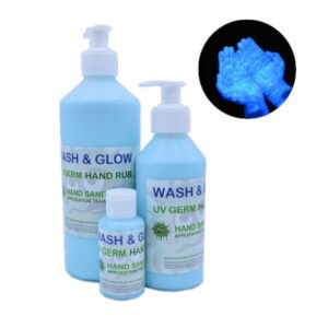 uv germ hand rub training gel