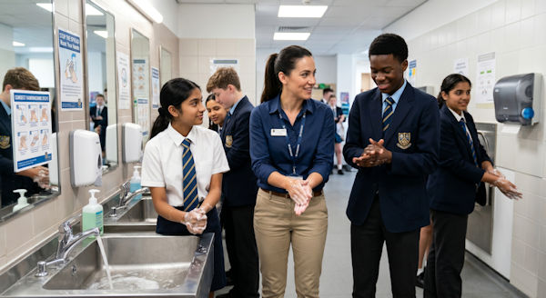 hand hygiene for secondary schools